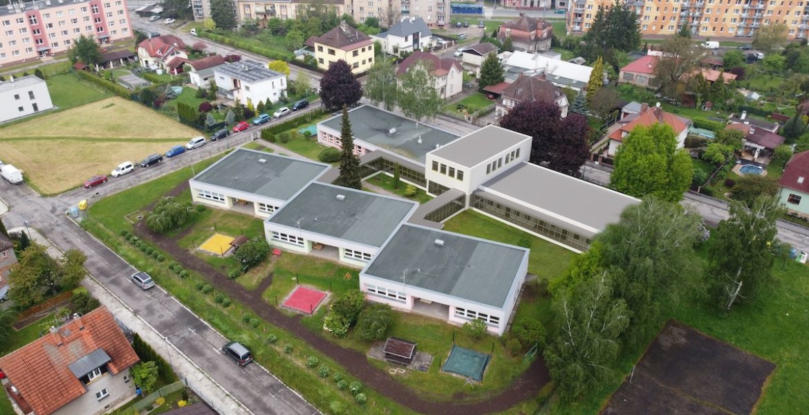 Přístavba pavilonu v MŠ Na Zavadilce, Jaroměř